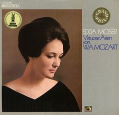 Album cover for Edda Moser's recording of"Virtuoso Arias by W. A. Mozart" (EMI 1C 063-29 082)which received the coveted Grand Prix du Disque. Bild: wikipedia.org