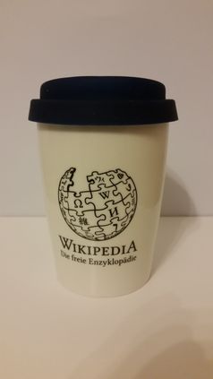 Wikipedia-Kaffeebecher