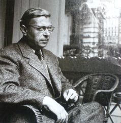 Jean-Paul Sartre (um 1950)