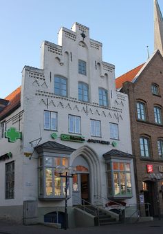Die ehemalige Flensburger DocMorris-Apotheke im Jahr 2013