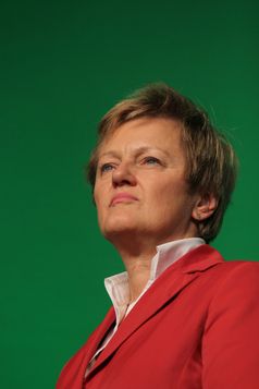 Renate Künast am Wahlabend der Bundestagswahl 2013