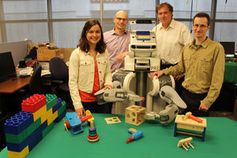 Forscher: BRETT lernt wie Menschen. Bild: UC Berkeley Robot Learning Lab