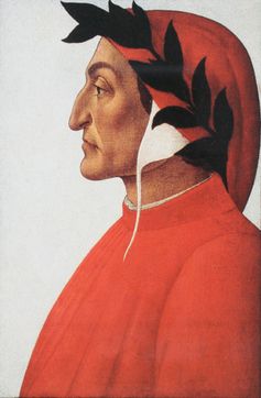Porträt des Dante Alighieri, Sandro Botticelli, um 1495