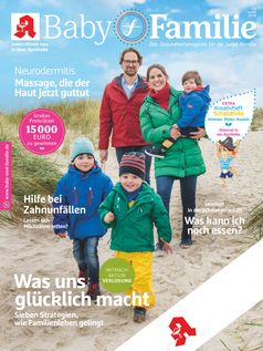 Titelbild Baby und Familie 3/2019. Bild: "obs/Wort & Bild Verlag - Baby und Familie"