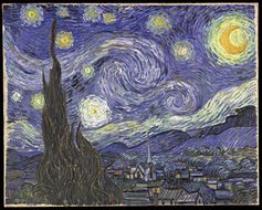 "Sternennacht" des niederländischen Künstlers Vincent van Gogh.