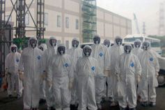 Radiografen-Team: auf Forschungsbesuch in Fukushima. Bild: lanl.gov