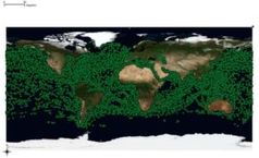 Stark frequentiert: Die Ozeane der Welt. Bild: esa.int