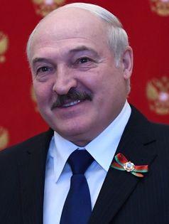 Aljaksandr Ryhorawitsch Lukaschenka (russisch Alexander Grigorjewitsch Lukaschenko (2020)