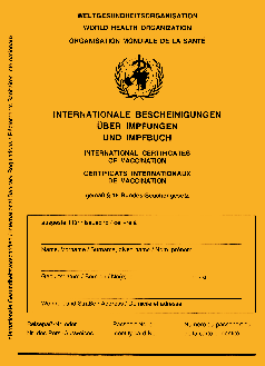 Internationaler Impfausweis