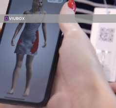 Avatar in "ViuBox": Virtuelle Person hat identische Maße.