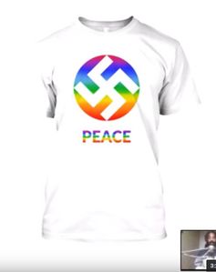 Bild: Screenshot Youtube Video "(TOD) Re-branding the hate out of the SWASTIKA through LGBTQ+"