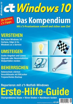 Bild: "obs/c't/c't Windows 10"