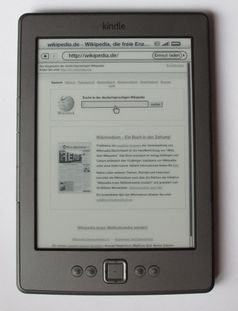 Amazon Kindle Touch