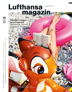 Cover Lufthansa Magazin Ausgabe 09|17. Bild: "obs/TERRITORY"
