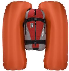 Zwei Airbags in einem Rucksack sorgen bei einem Lawinenunglück für guten Auftrieb des Skifahrers und damit für bessere Sicherheit. Bild: ABS-Aschauer