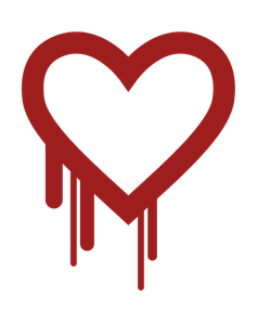 Logo des Heartbleed-Bugs