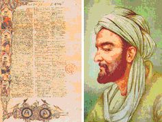 Avicenna (980 - 1037), der „Fürst unter den Ärzten“, verfaßte den berühmten „Kanon der Medizin“.