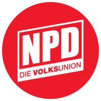 Parteilogo - Nationaldemokratische Partei Deutschlands (NPD)
