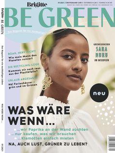 Cover_BRIGITTE Be Green_EVT: 21.4.2021 /Bild: Gruner+Jahr, BRIGITTE BE GREEN Fotograf: Gruner+Jahr, BRIGITTE BE GREEN