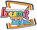 "bunt statt blau" - Logo