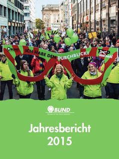 Cover BUND-Jahresbericht 2015