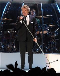 Rod Stewart in Zaragoza, Spain, November 2006