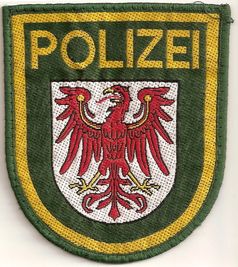 Polizeiwappen Brandenburg (Symbolbild)