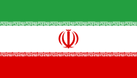 Flagge des Iran