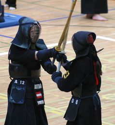 Kendo-Kämpfer