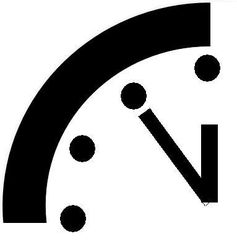 Doomsday Clock aus dem Bulletin of the Atomic Scientists