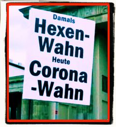 Früher wurde den Menschen Angst vor Hexen, dem Teufel, anderen Relgionen, anderen Weltanschauungen, den Russen, etc. und heute vor Corona gemacht (Symbolbild)