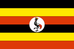 Flagge von Uganda 