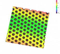 Widerstandsfähig und flexibel: das neue Mikrosieb mit 6,5 Mikrometer Lochdurchmesser. © Fraunhofer UMSICHT 