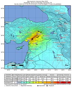 Bild: Erdbeben 6. Februar 2023