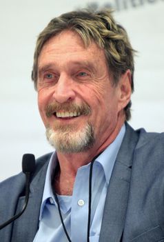 John McAfee (2016), Archivbild