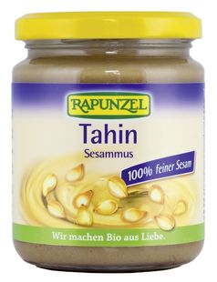 Rapunzel Tahin Sesammus (braun). Bild: obs/Rapunzel Naturkost GmbH