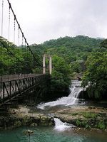 Flüsse in Taiwan schwemmen Massen von Sedimenten ins Meer. Bild: Wikimedia