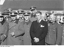 Wernher von Braun in Peenemünde, Frühjahr 1941 Bild: de.wikipedia.org