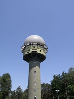 Das derzeit genutzte Luftraumüberwachungsradar HADR.