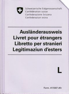 Ausländerausweis: Ausweis für Kurzaufenthalter