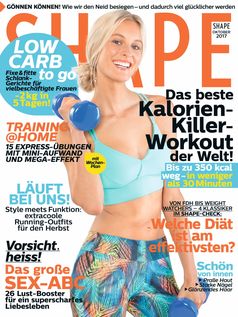Shape Cover 10/2017. Bild: "obs/Bauer Media Group, Shape"