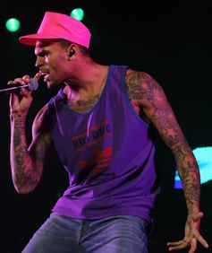 Chris Brown beim Supafest, 2012.
