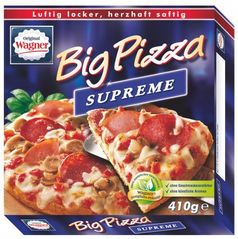 Big Pizza - Supreme. Bild: "obs/Wagner Tiefkühlprodukte GmbH"