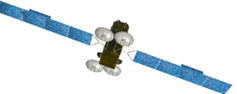 Künstlerische Darstellung von KA-SAT. Bild: Axlsite / de.wikipedia.org