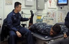 Physiotherapie: virtuelle Alternative vorgestellt. Bild: flickr.com/US Navy
