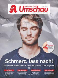 Titelcover der Apotheken Umschau 1A/2020.  Bild: "obs/Wort & Bild Verlag - Gesundheitsmeldungen/W&B"