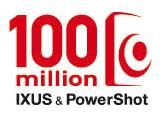 100 Millionen Canon IXUS & PowerShot