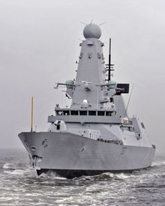 Lenkwaffenzerstörer der Daring-Klasse 2006 der britischen Royal Navy