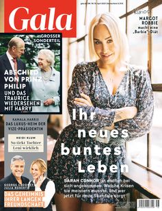 Cover GALA 16/21 (EVT: 15. April 2021) / Bild: GALA, Gruner + Jahr Fotograf: Gruner+Jahr, Gala