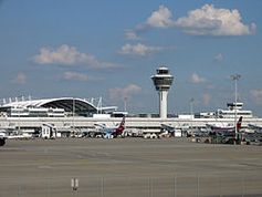 Flughafen München Franz Josef Strauß. Bild: Kozuch / de.wikipedia.org